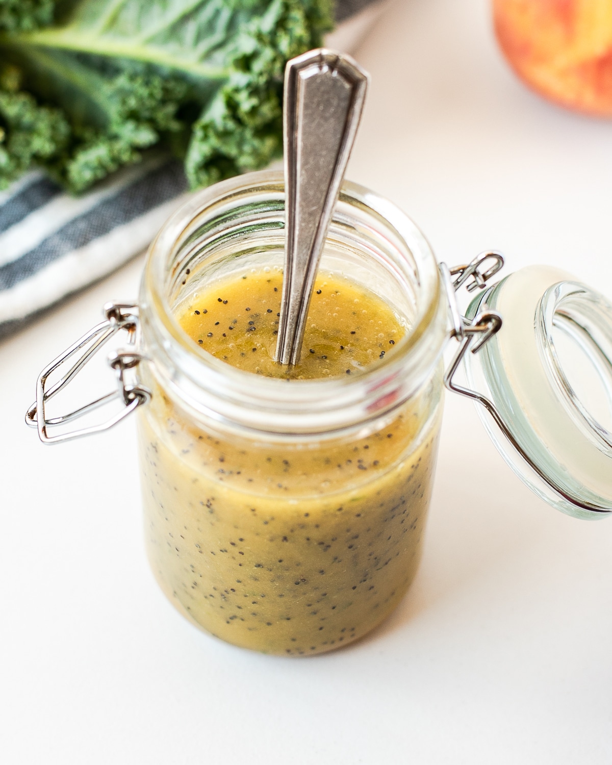how to store leftover poppy seed salad dressing