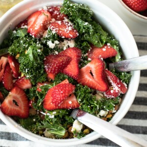 Strawberry Kale Salad