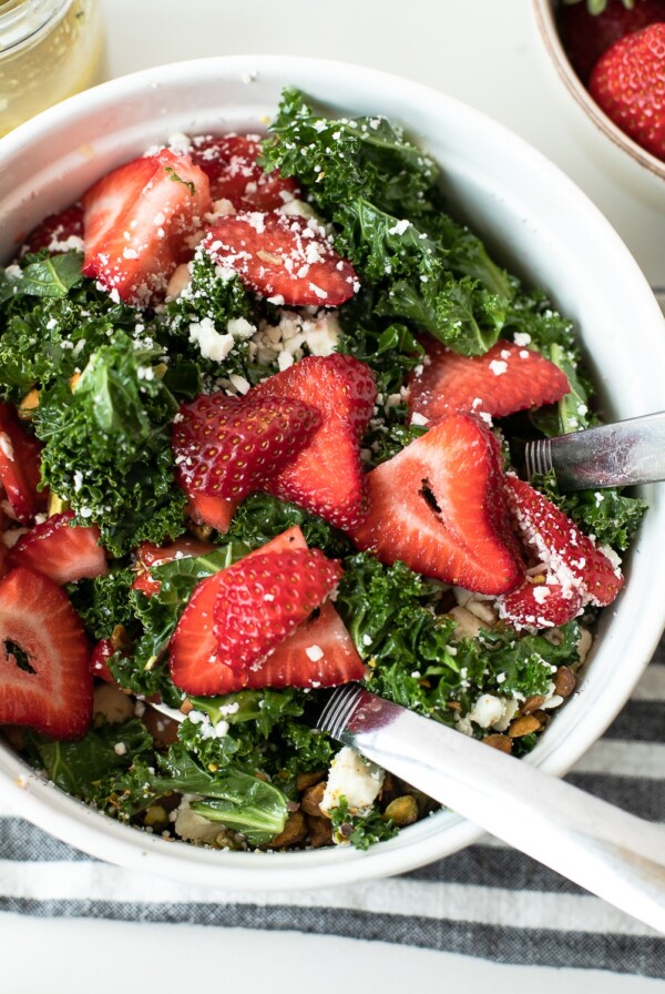 Strawberry Kale Salad
