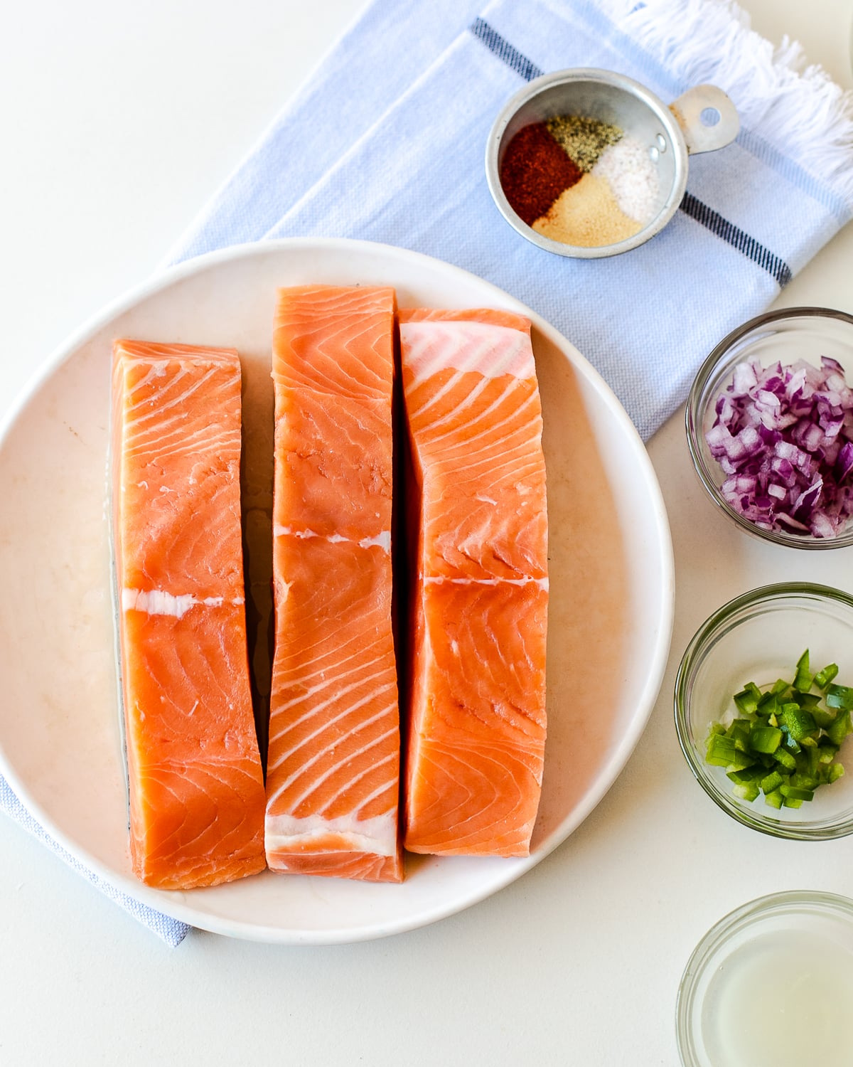 wild salmon fillets
