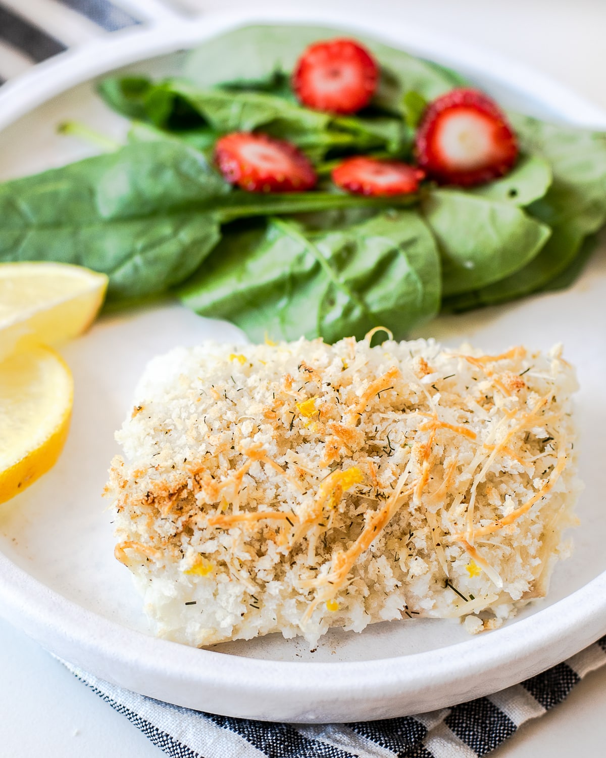 baked cod recipe panko parmesan