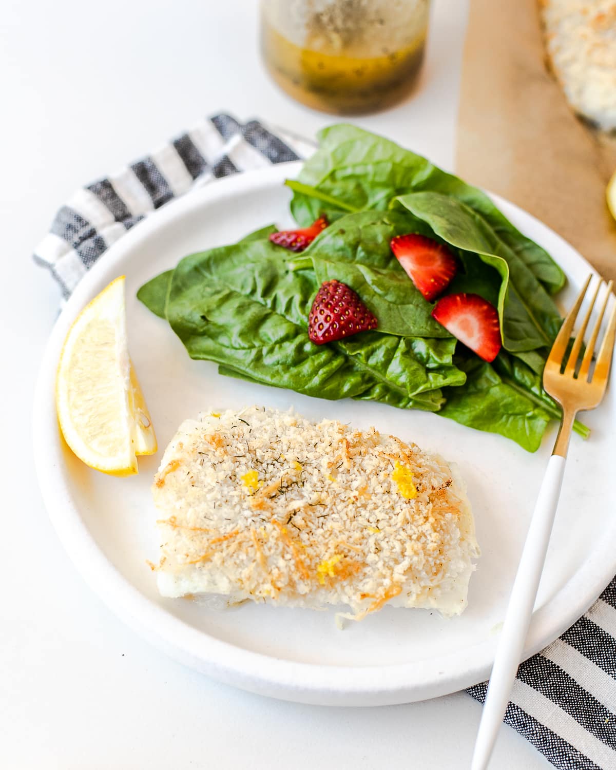 baked cod recipe panko parmesan