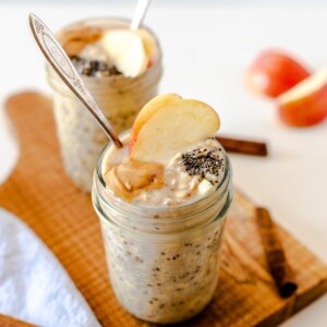 apple pie overnight oats
