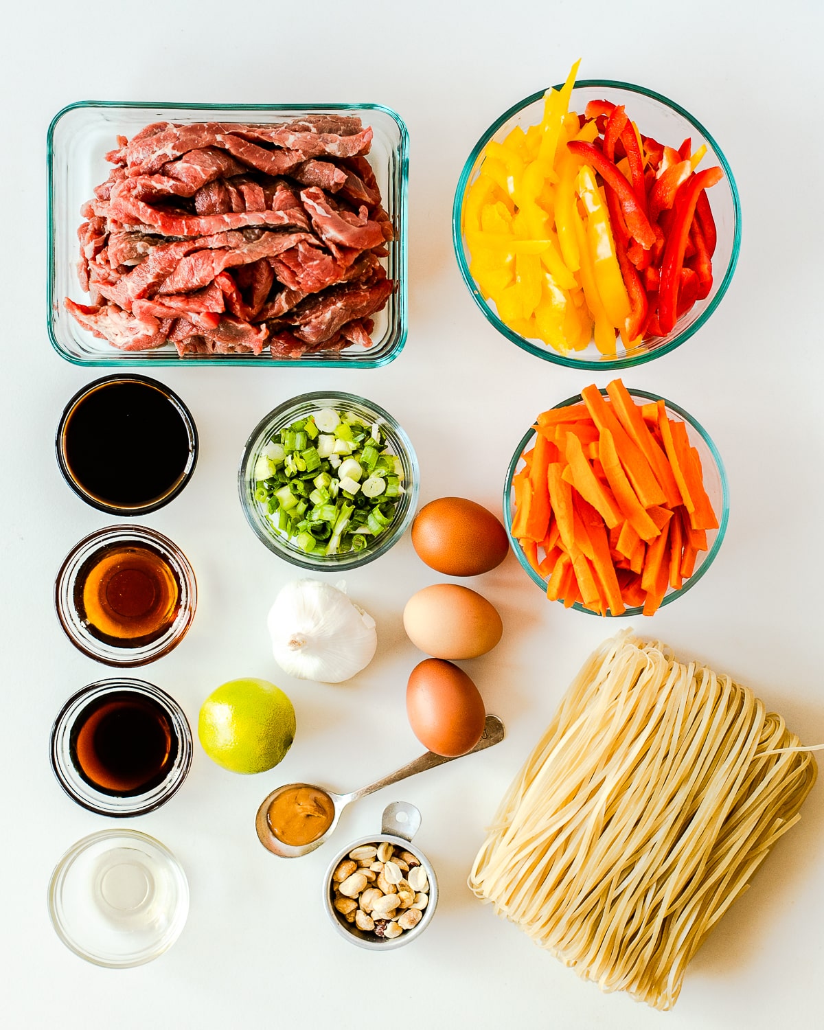 beef pad thai ingredients