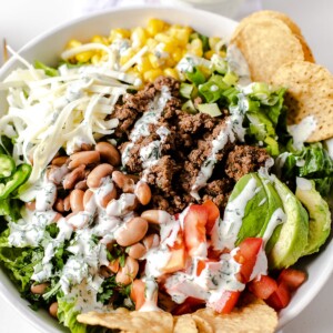 healthy classic taco salad recipe