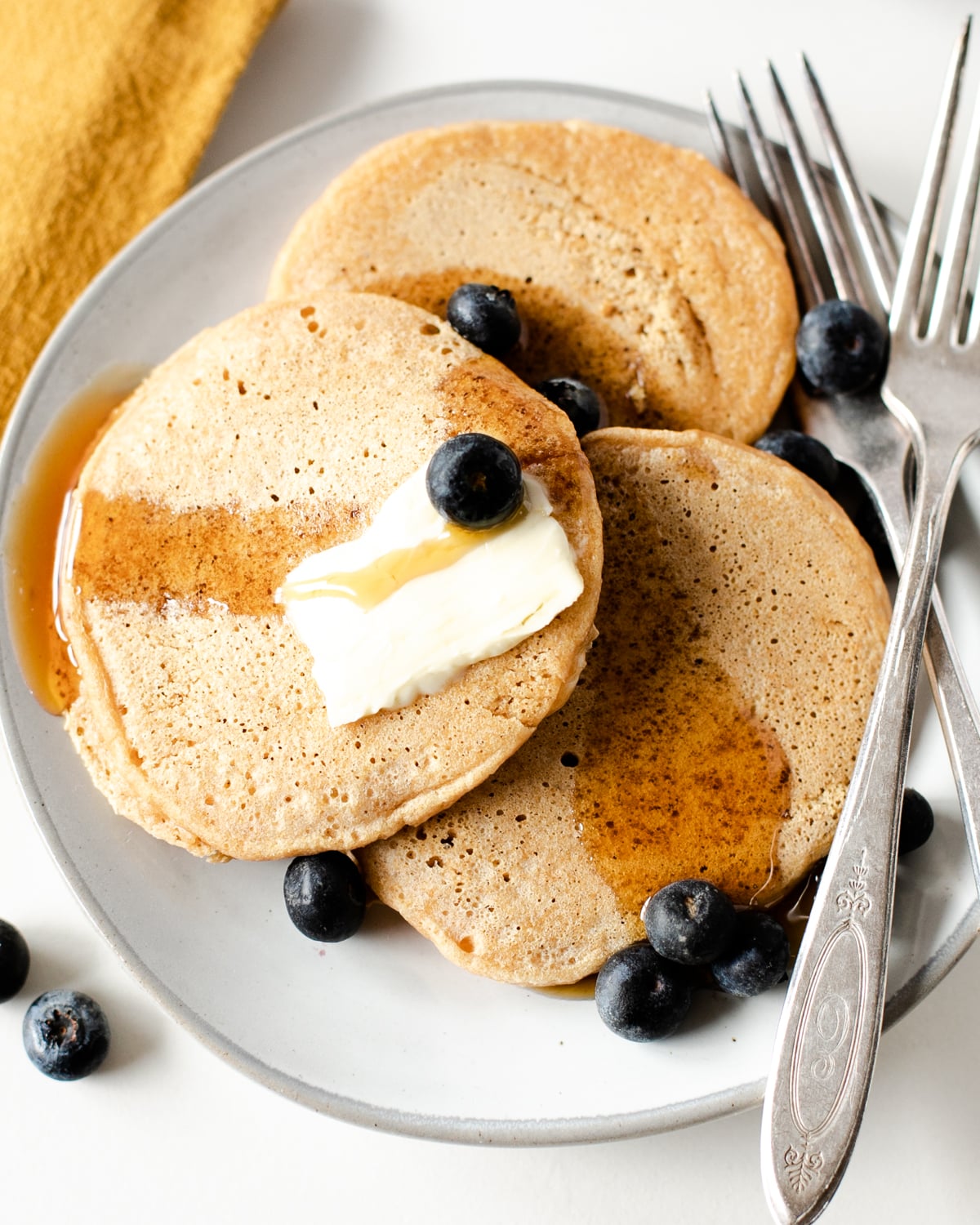 cooking protein pancakes