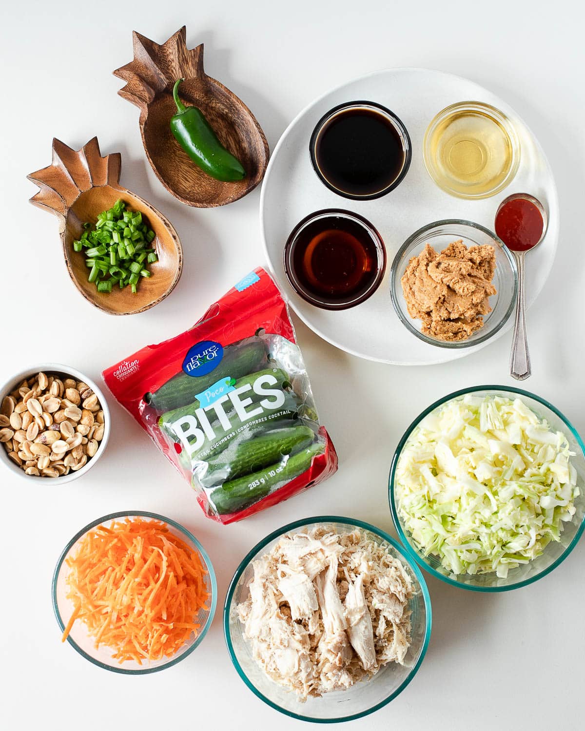 What you need for spicy Thai salad