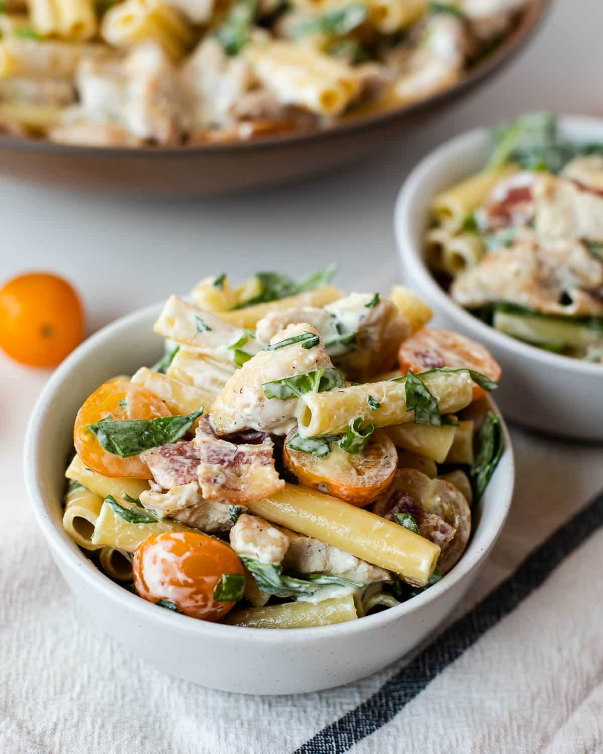 healthy blt pasta salad recipe