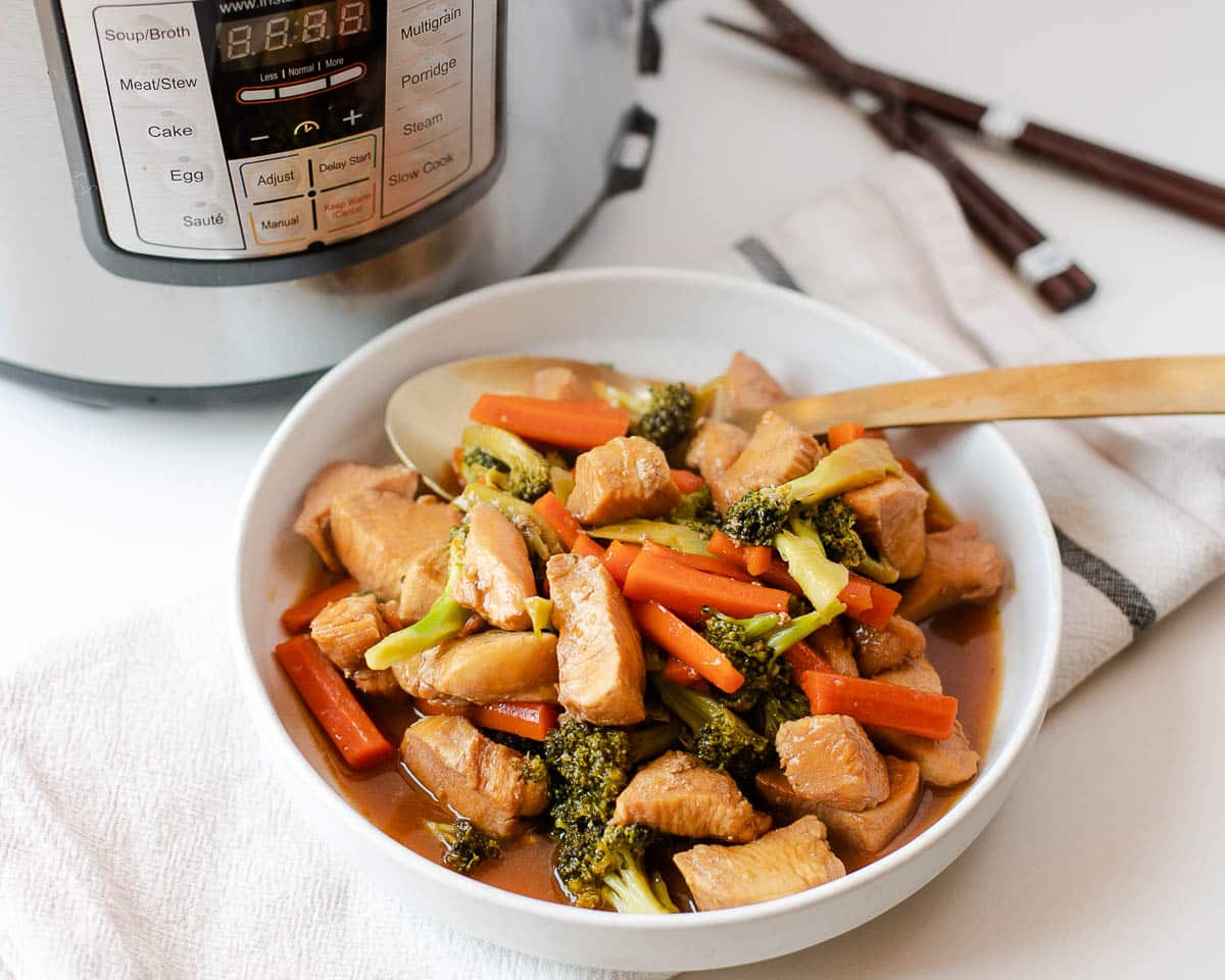 best instant pot chicken stir fry recipe