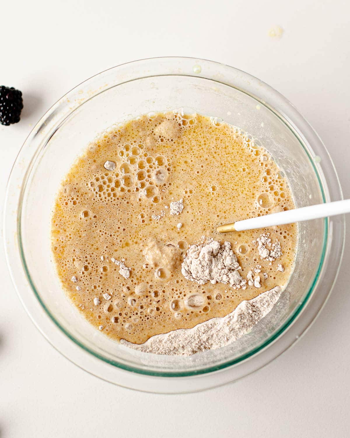 how to make blackberry pancakes