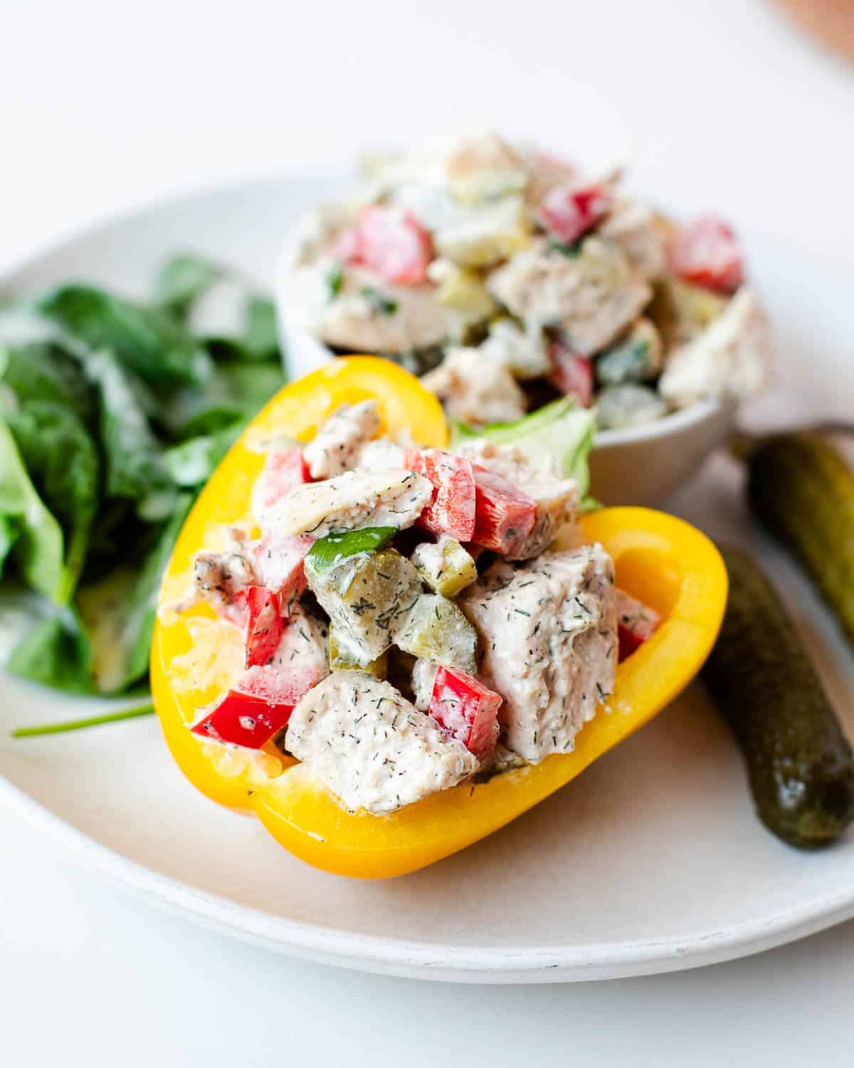chicken dill pickle salad recipe