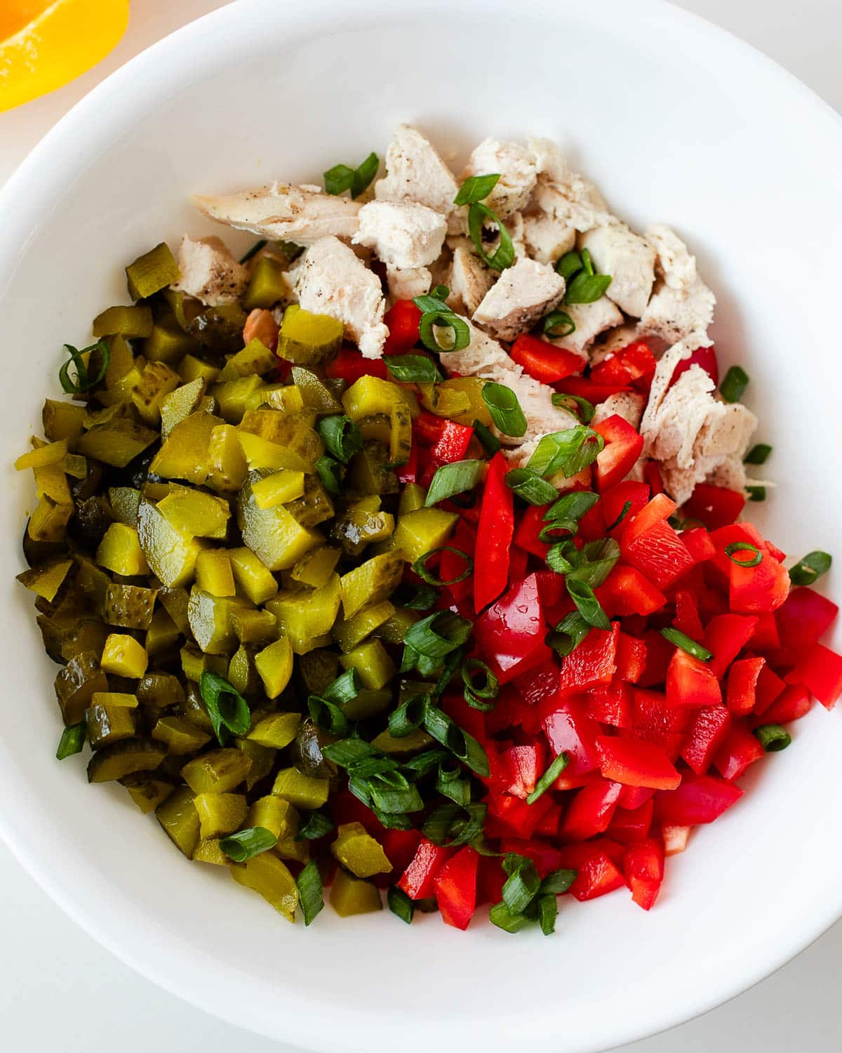 how to make dill pickle chicken salad recipe