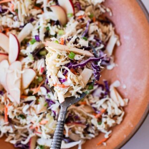 lemon tahini slaw recipe