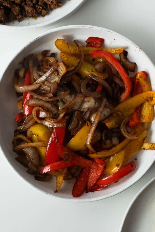 sautéed fajita vegetables
