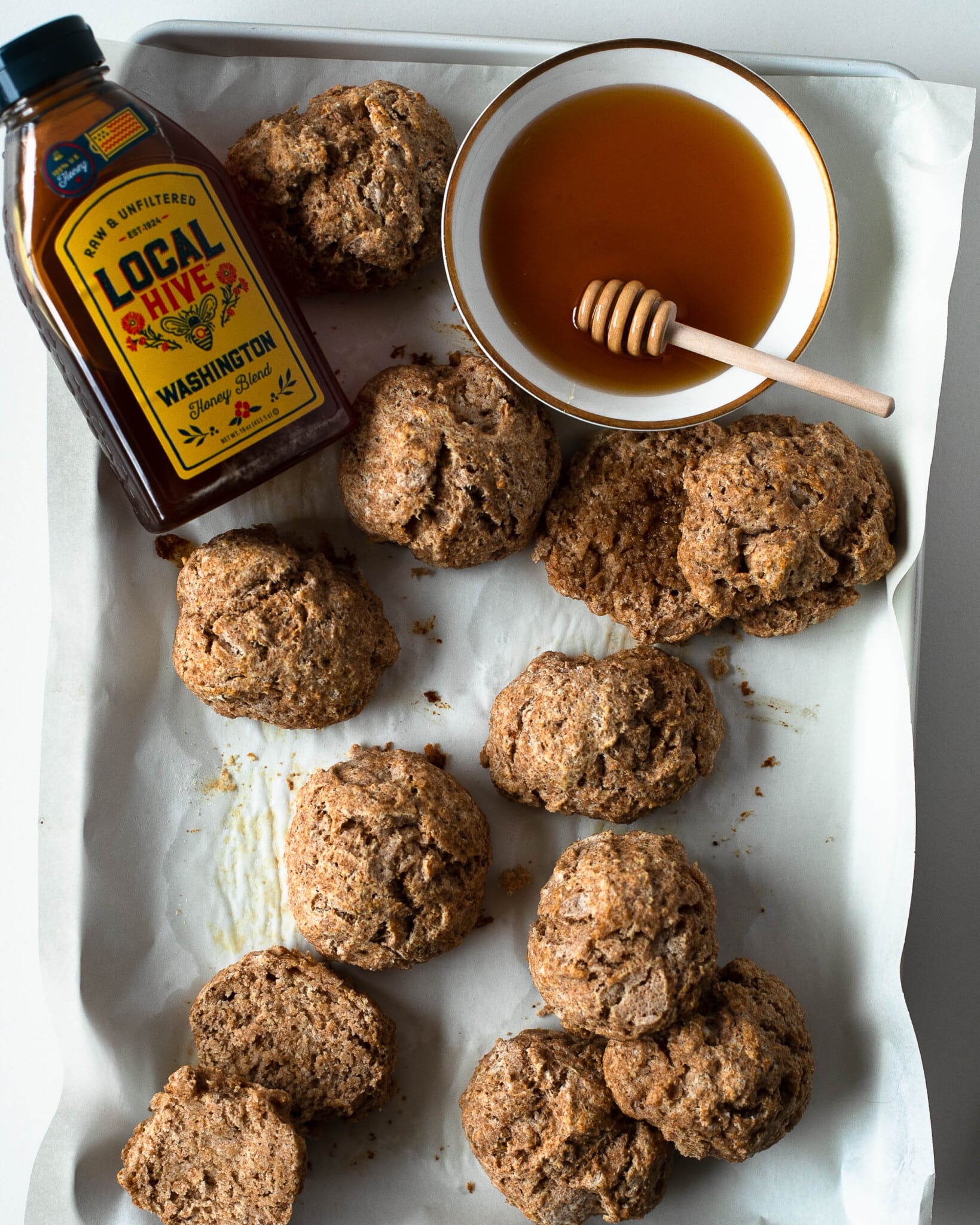 whole wheat drop biscuits recip