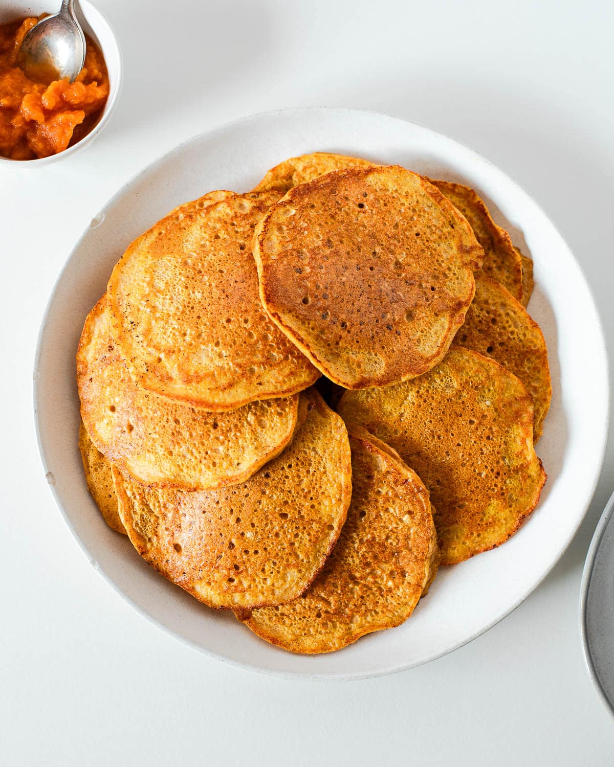Healthy High Protein Pumpkin Greek Yogurt Pancakes