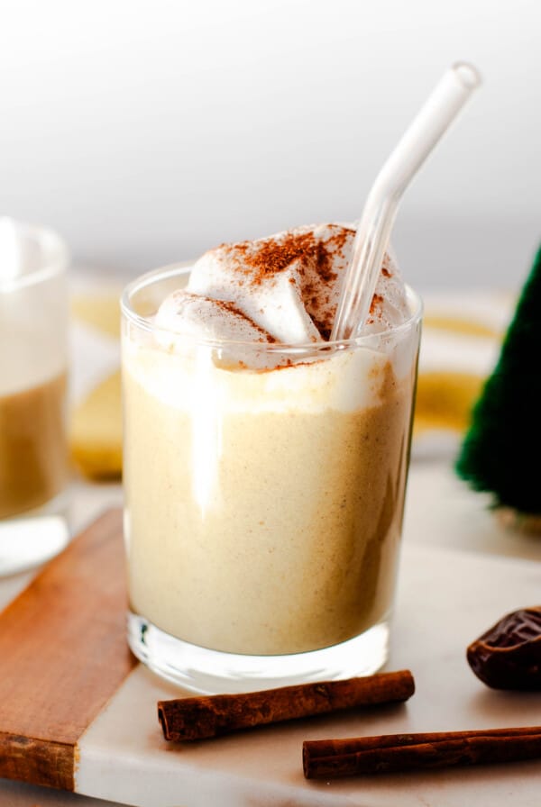 Dairy Free Cashew Milk Eggnog Recipe without Coconut