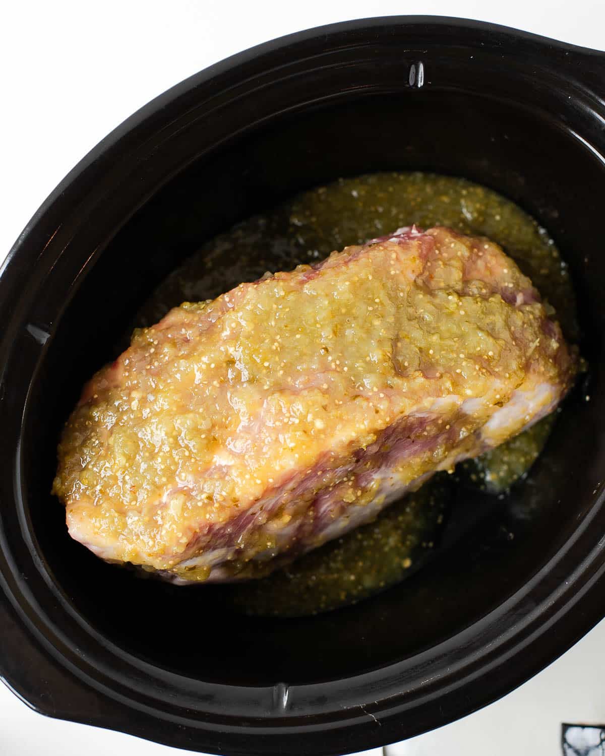 slow cooker salsa verde pulled pork