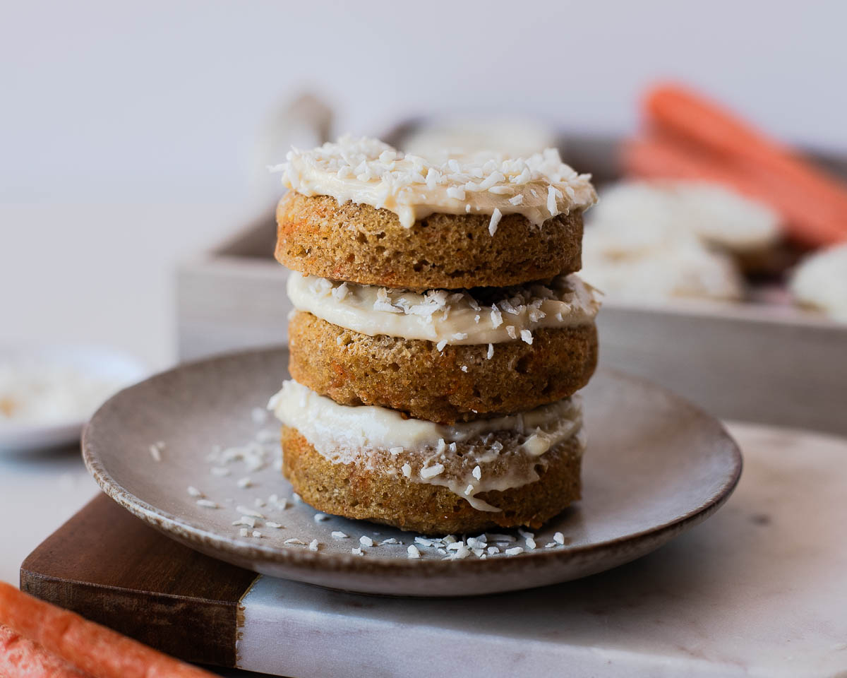 How to make easy carrot cake donuts