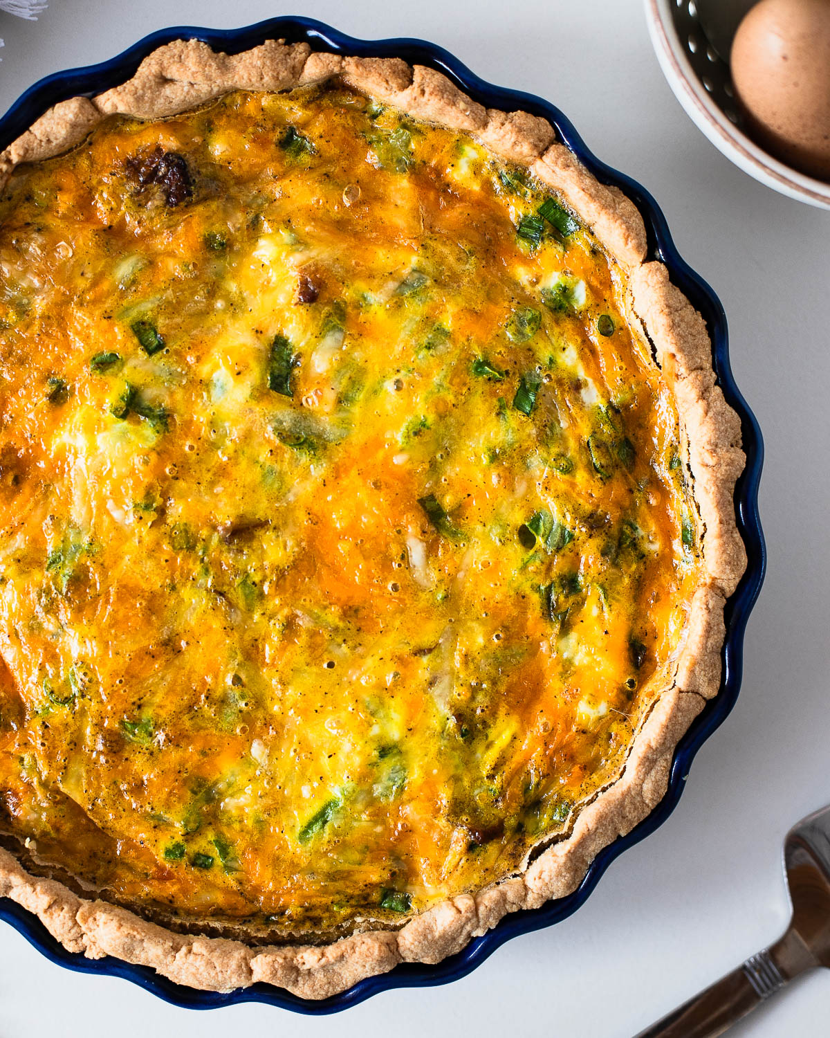 How to make a healthy quiche at home